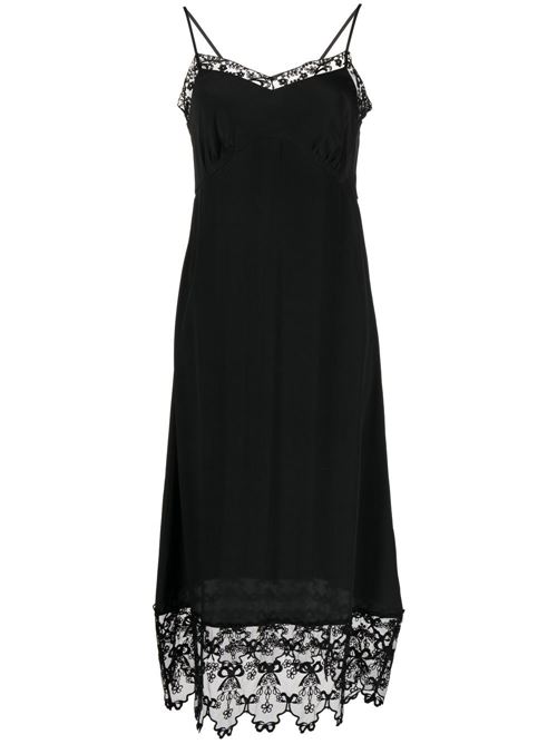 Black silk blend dress Simone Rocha | 72100514BLACK